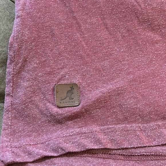 Kangol Men's Graphic T-Shirt Size Large. Burgundy. - Picture 9 of 9